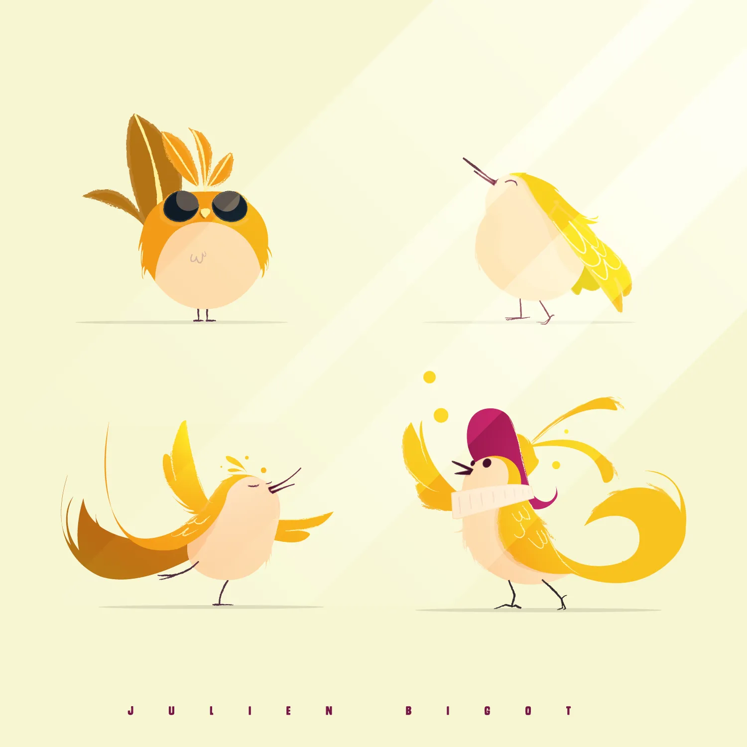 Quelques oiseaux mignons pour changer