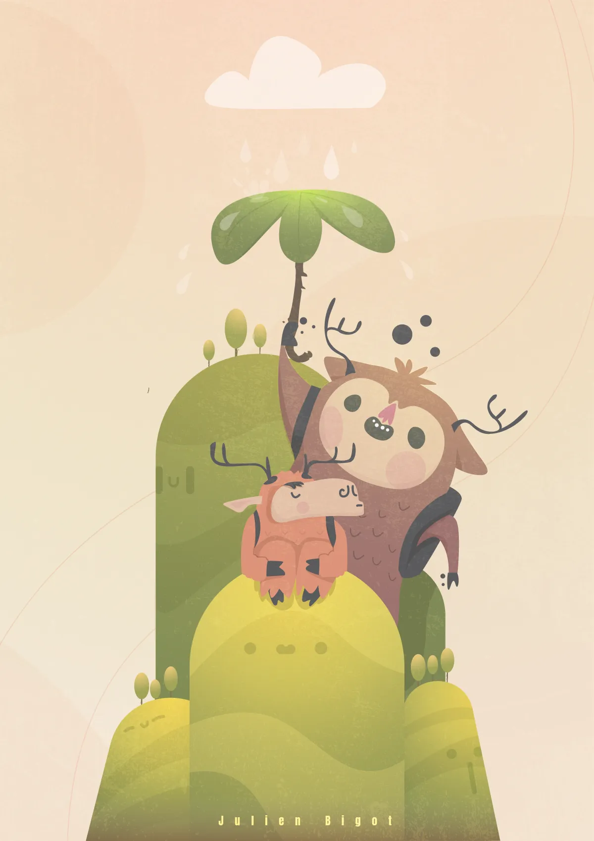 Illustration jeunesse fantastique