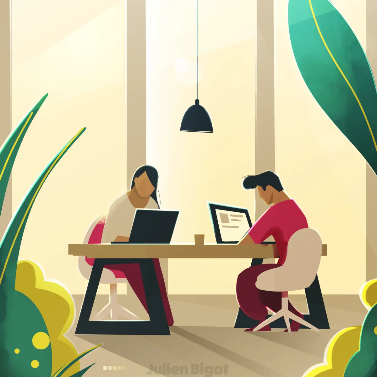 Business Illustration : Agile