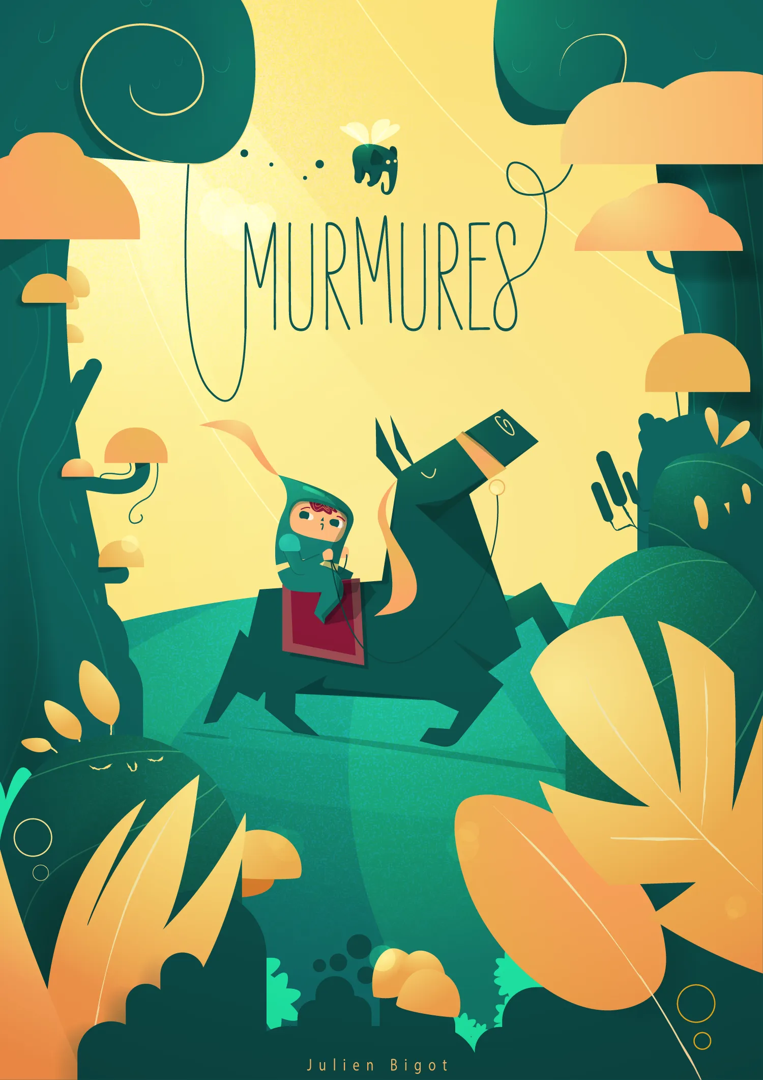Couverture de livre jeunesse : Murmures