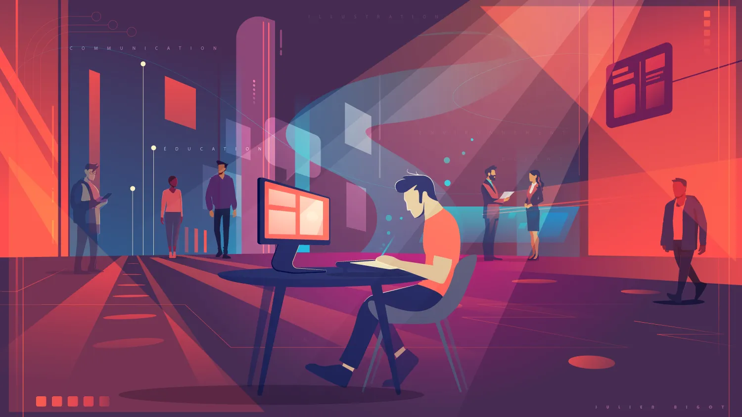 Couverture de présentation PowerPoint